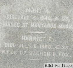 Harriet E. Wilson Fox