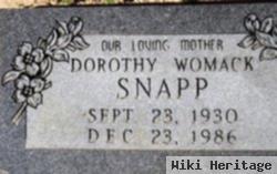 Dorothy Womack Snapp