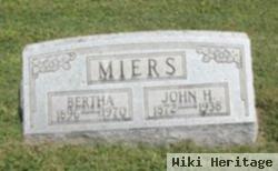 John H Miers