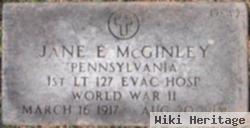 1Lt Jane E. Mcginley