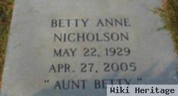 Betty Ann Nicholson