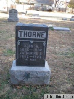 Katherine E. Thorne Thorne