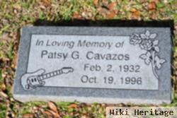 Petra "patsy" Garza Cavazos