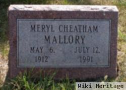 Meryl Cheatham Mallory