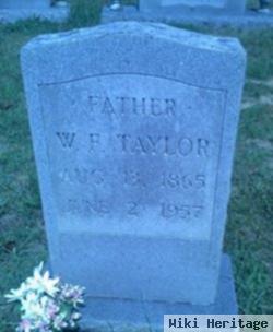 W. F. Taylor