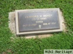 Corp Clifford W. Hendy
