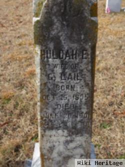 Hulda Elizabeth "hilday" Vance Lail