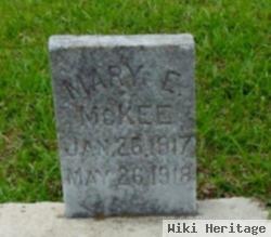 Mary E Mckee