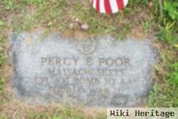 Percy E Poor