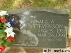 Donald A Stevenson