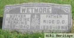 Rice D.c. Wetmore