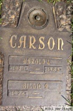 Billie M. Carson