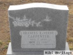 Frances Laverne Kelley Carpenter