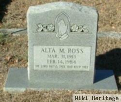 Alta M Ross