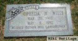 Ophelia H Mills