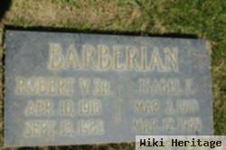 Robert V Barberian, Sr