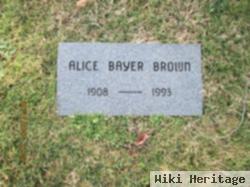 Alice Bayer Brown