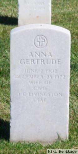 Anna Gertrude Livingston