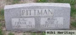 Frank O Pittman