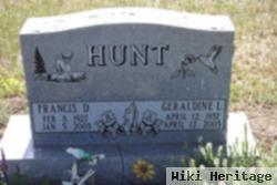 Francis "duane" Hunt