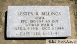 Lester R. Billings