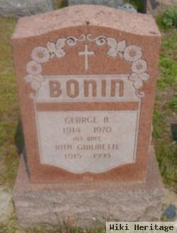 George B Bonin