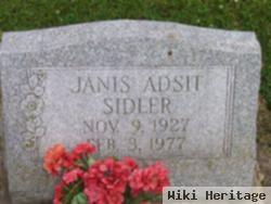 Janis Adsit Sidler