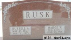 Russell Arid "rusty" Rusk