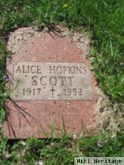 Alice Hopkins Scott