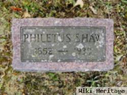 Philetus Shaw