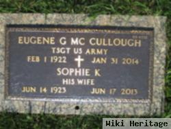 Eugene G Mccullough