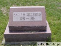 Sadie M. Siegfried