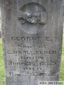 George E. Elder