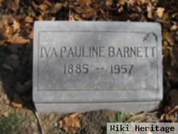 Iva Pauline Bone Barnett