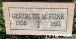 Gertrude M. Funk