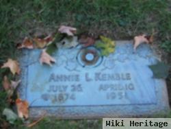 Annie L Kemble