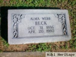 Alma Irene Webb Beck