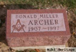 Donald Miller Archer