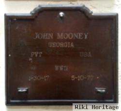 Pvt John Newton Mooney