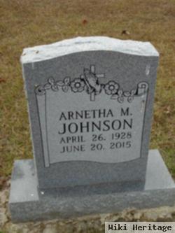 Arnetha M Johnson