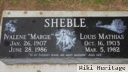 Ivalene "margie I" Stephens Sheble