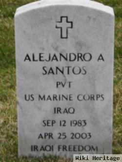 Pvt Alejandro Alexis Santos