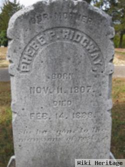 Phebe Pharo Ridgway