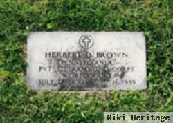 Pvt Herbert Donald Brown