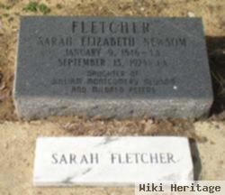 Sarah Elizabeth Newsom Fletcher