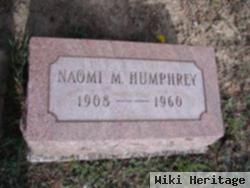 Naomi M Humphrey