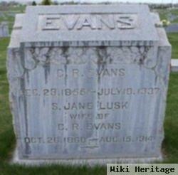 Charles Rees "cr" Evans