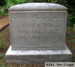 Anna W. Dick