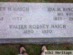 Walter Rodney Haigh