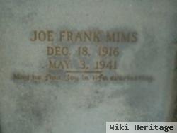 Joe Frank Mims